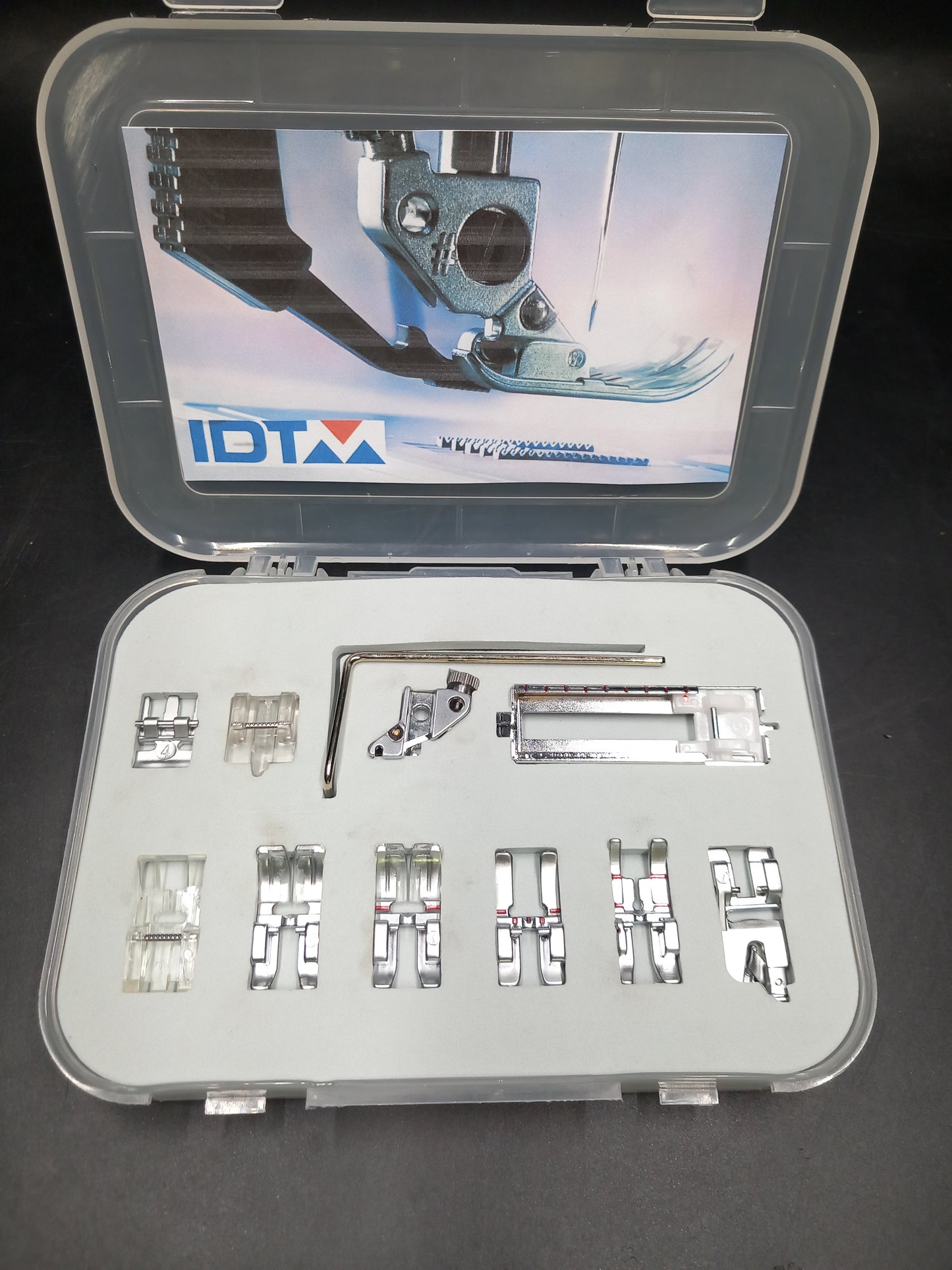 11 CZĘŚCIOWY ZESTAW PFAFF Z SYSTEMEM IDT TIPTRONIC, AMBITION, SELECT, ITP.