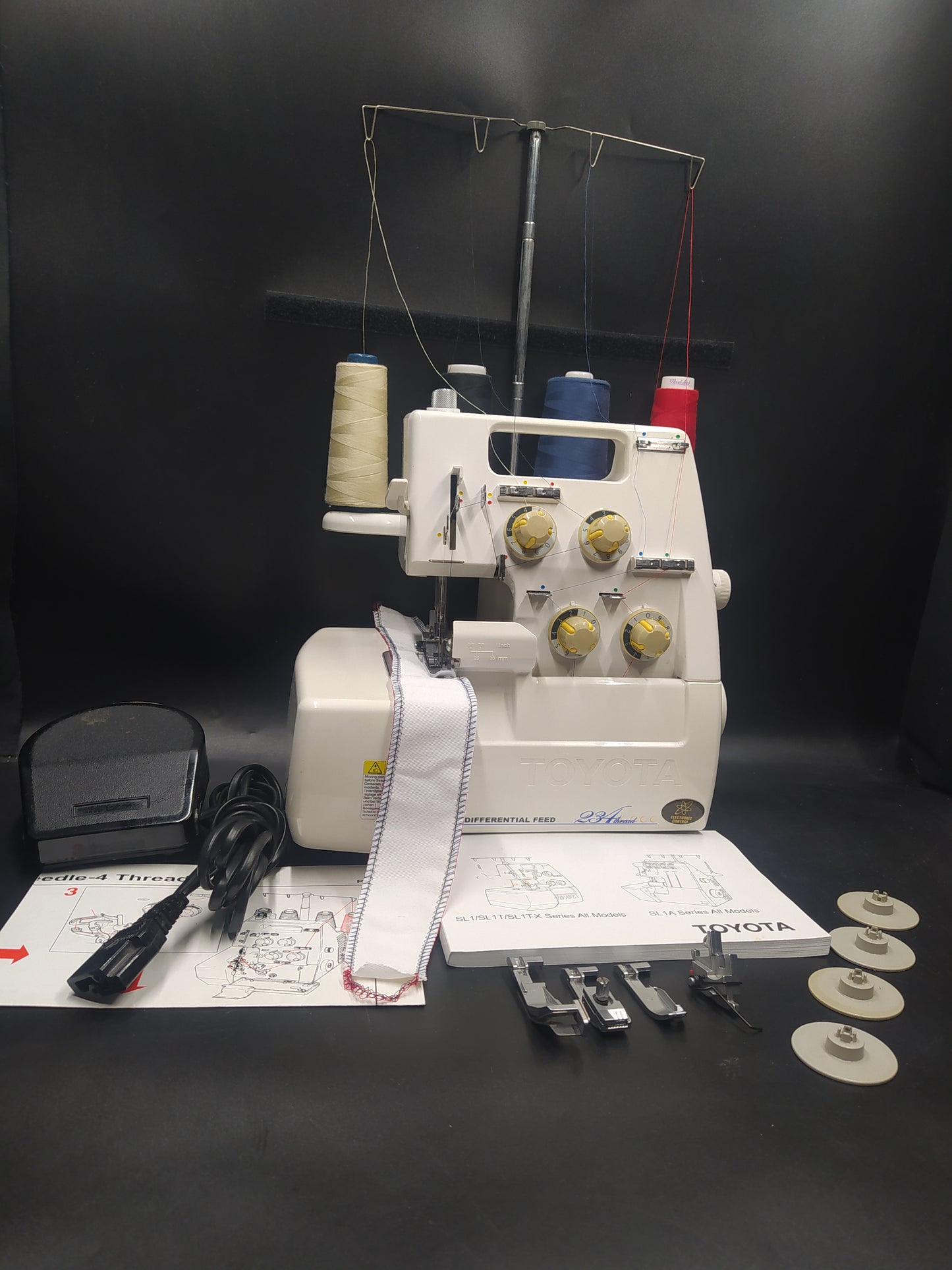 TOYOTA OVERLOCK 2,3,4 THREAD